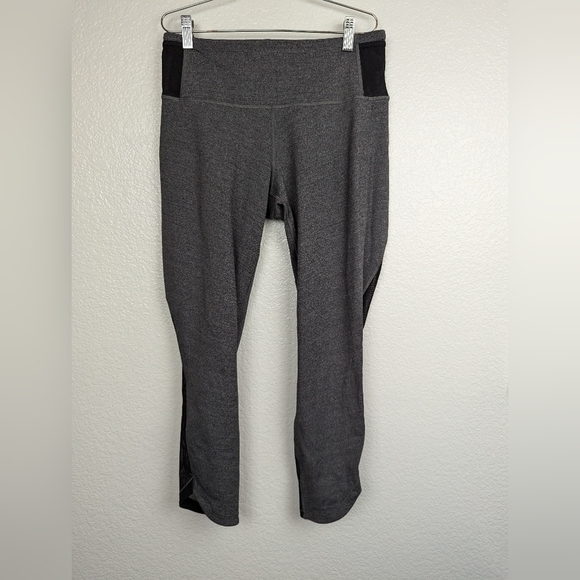 lululemon athletica Pants - Lululemon two toned mesh crop 10